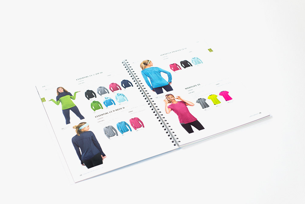 footwear apparel running brooks Product Catalog publication Layout