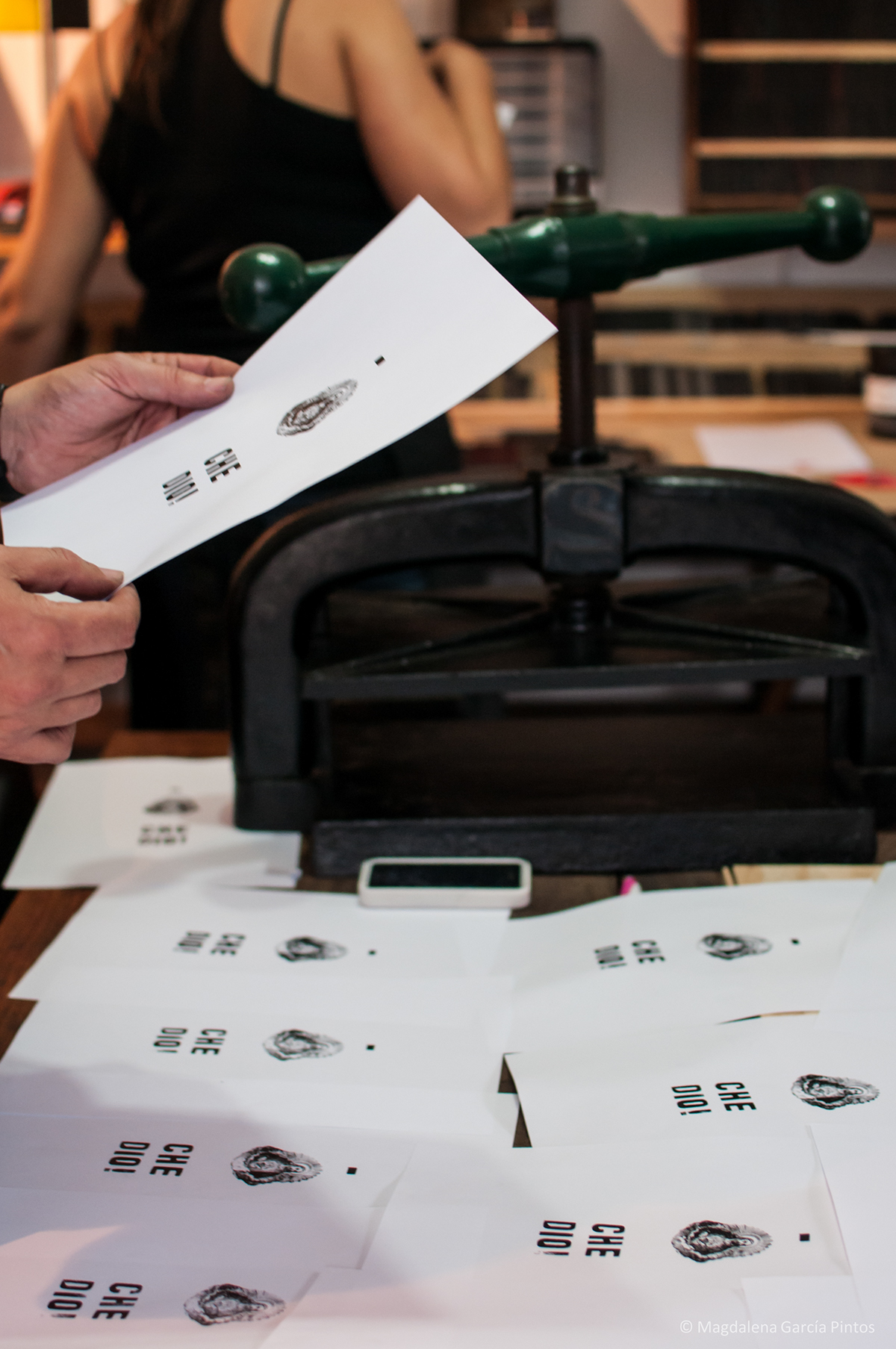 letterpress press craft manual impresion olschool Gutenberg