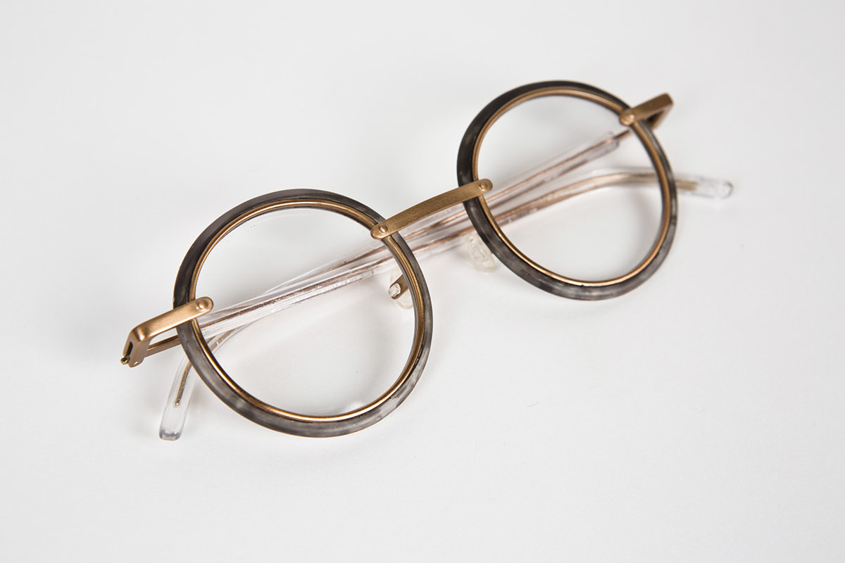 eyewear glasses lunettes experimental ink fog buée lunette handmade copper plastic thermochromic