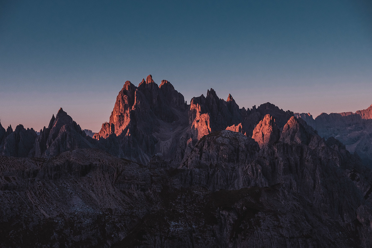 tre cime Italy dolomites UNESCO hiking Backpacking alps mountains italian dolomites south tyrol