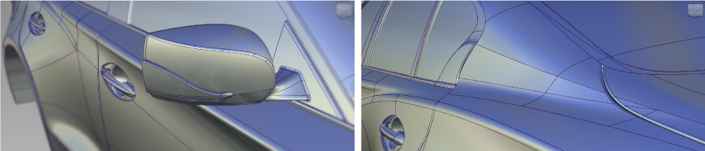 infiniti car 3D Alias modeling rendering