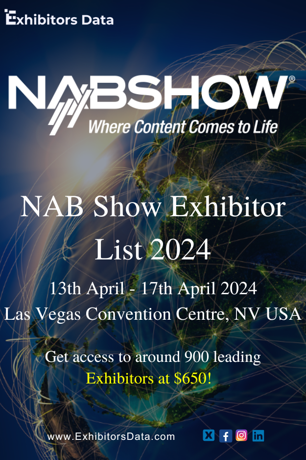 NAB Show Exhibitor List 2024