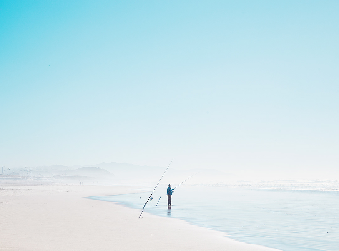 beach bikini California Fisherman fishing marina minimalist Ocean Porsche SF