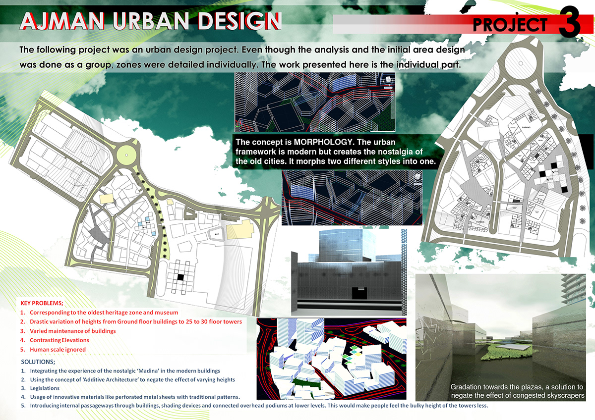 design presentation EDITTING graphics graphical drawing portfolio projects rehabilitation athlete Landscape building tower concept Render Univeristy