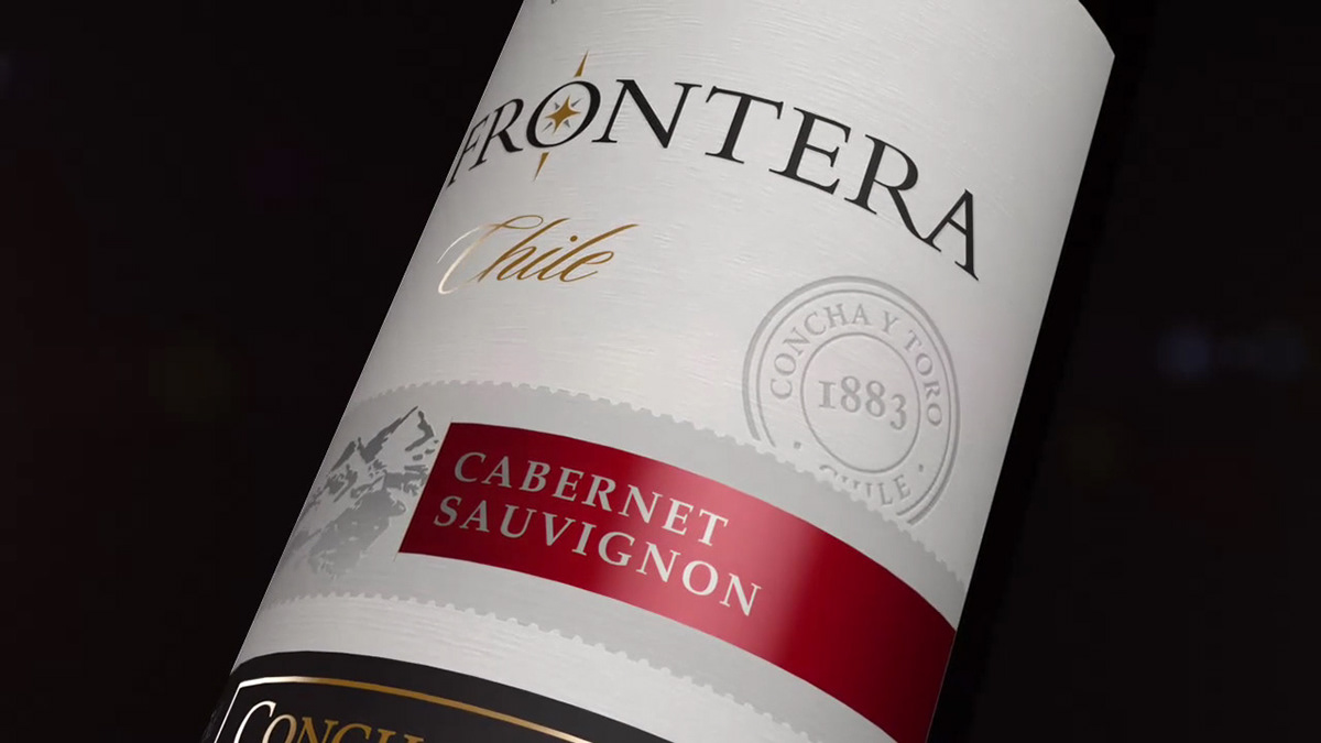 FRONTERA vino Frontera's wine wine concha y toro new image etiqueta
