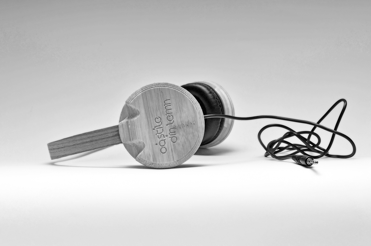 headphones woodphones objectdesign Romaniandesign wooddesign sounddesign