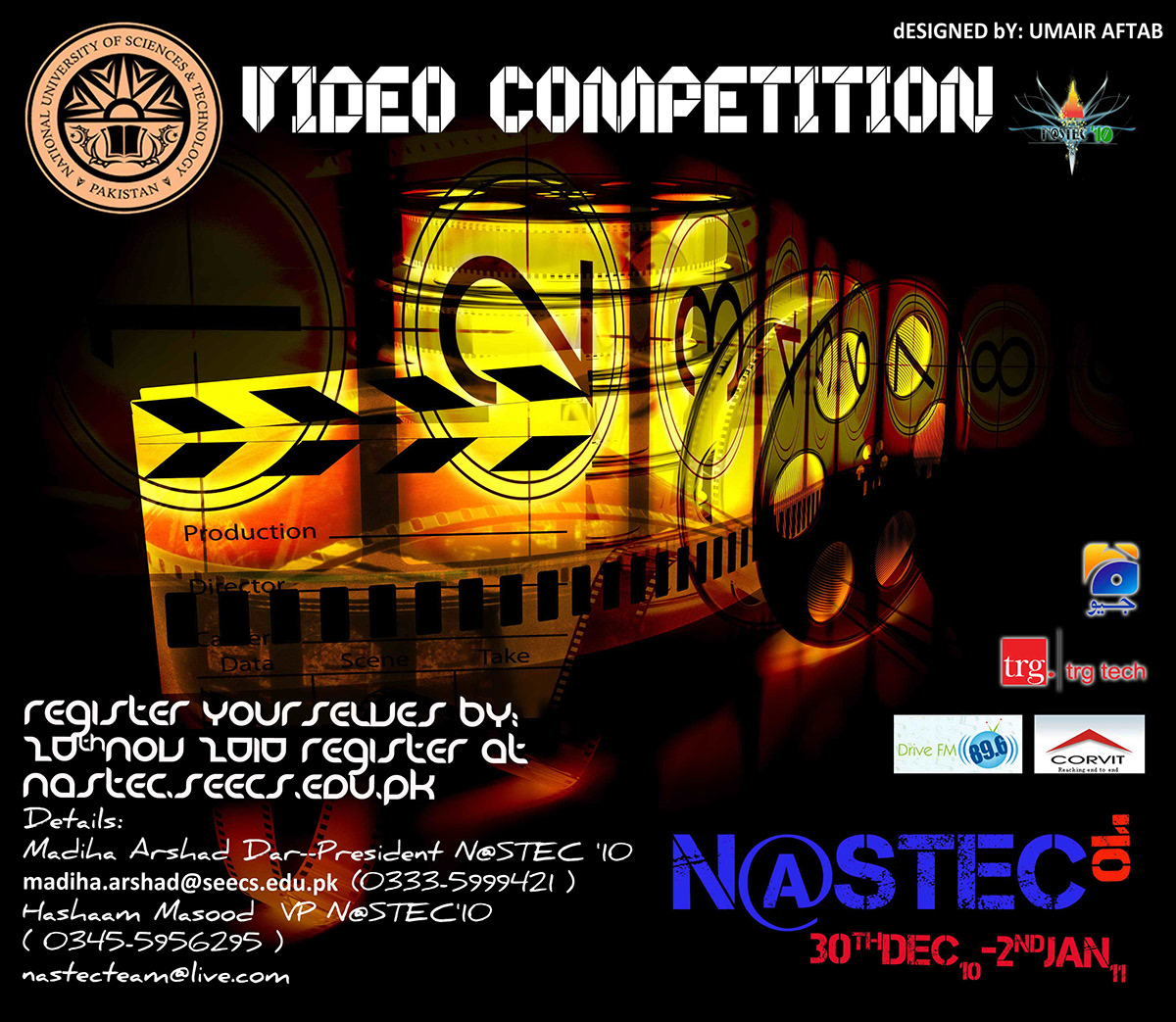 article poster idea Competition NUST SEECS N@stec Nastec