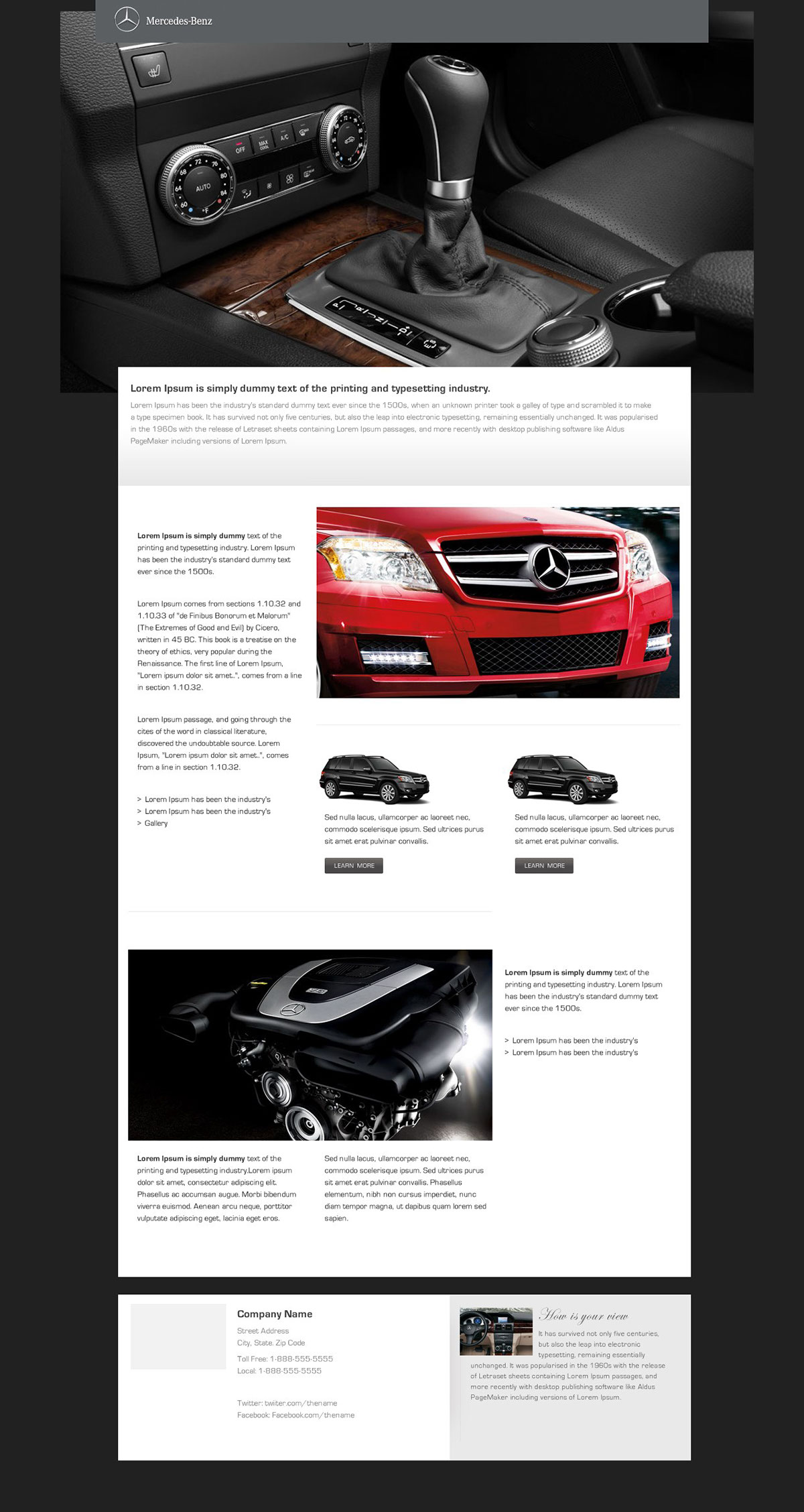  Css  Html  Landing Page  dealership  clean  simple car  MODEL automotive  