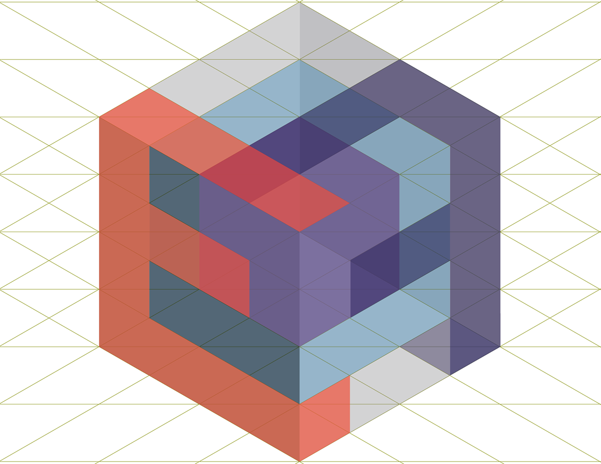 escher geometric pattern logo