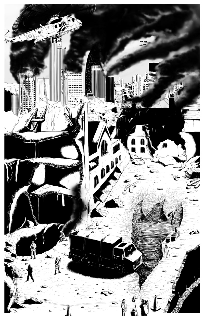 Kaiju Steel comics monster London uk comics indie comics