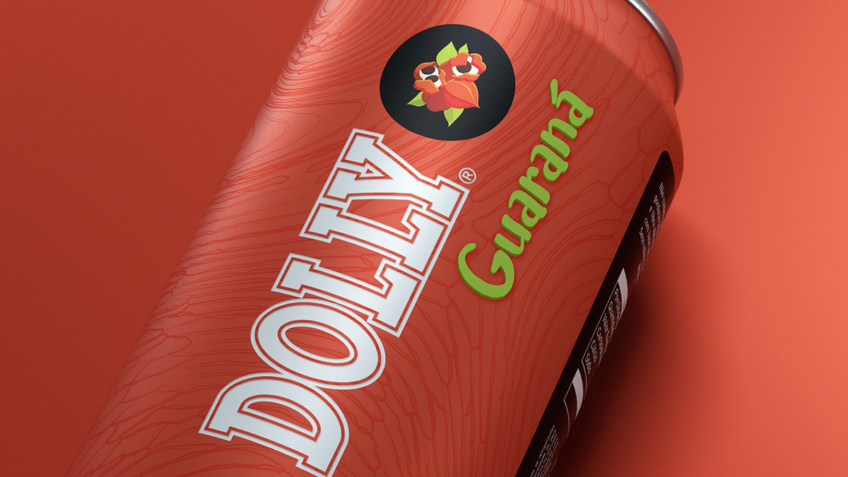 dolly dolly redesign minitape branding  dollynho beaverage soda Packaging brasilian design Brasil