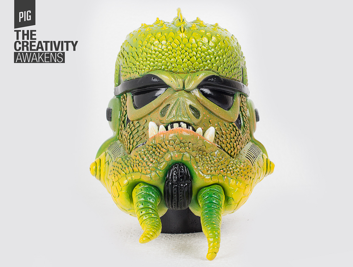 George Lucas Starwars toys art Ecuador cuenca expo STEAMPUNK popular Style Candy dead storm Trooper