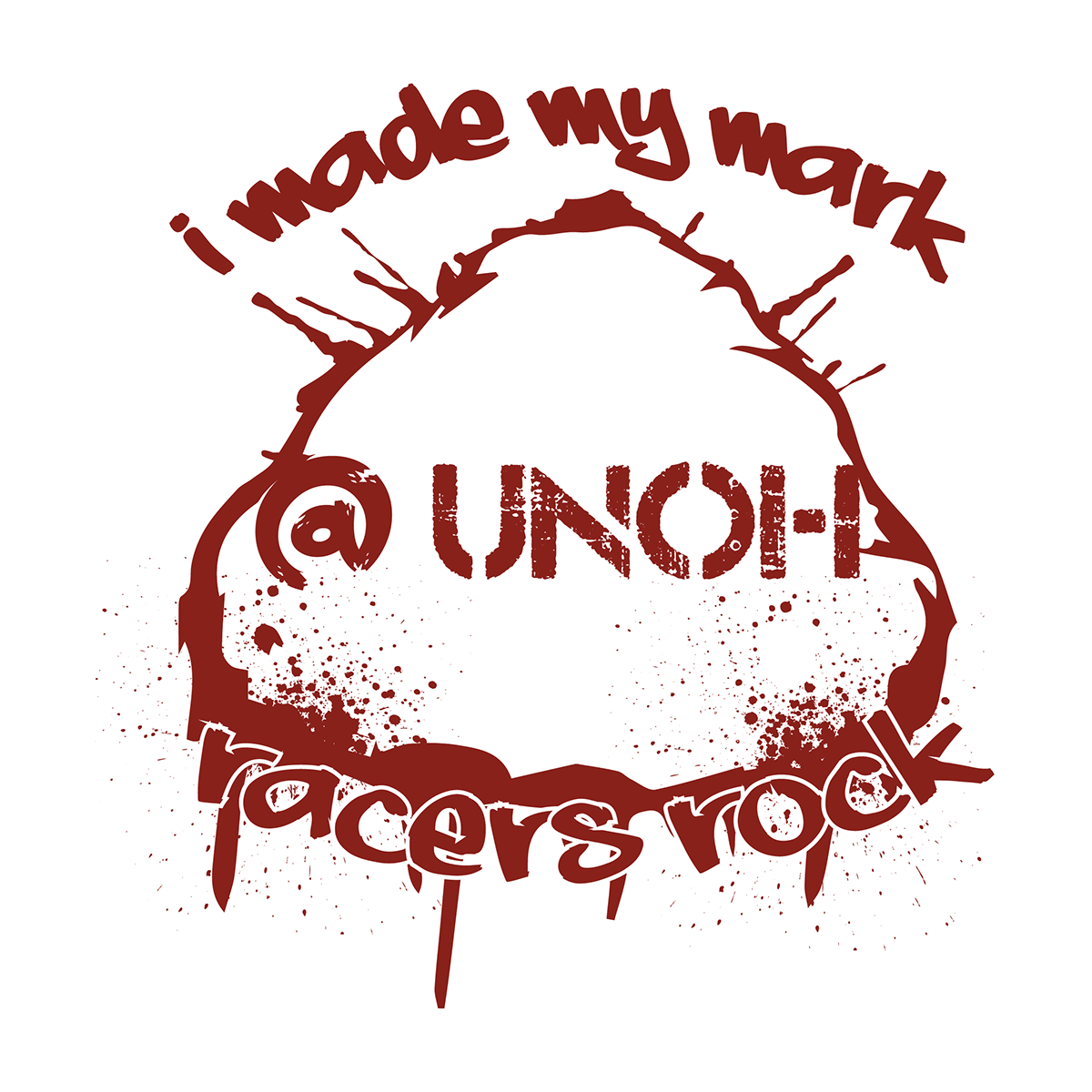 UNOH racers logos Logowork Maroon college baseball welcome Students
