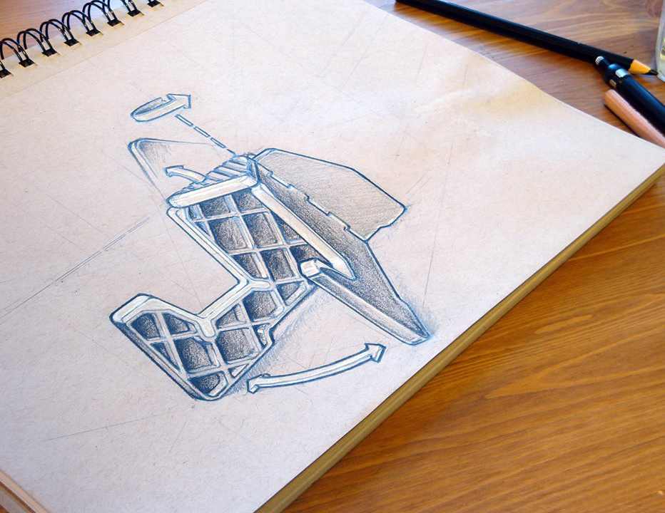 sketch sketches ideation design rendering