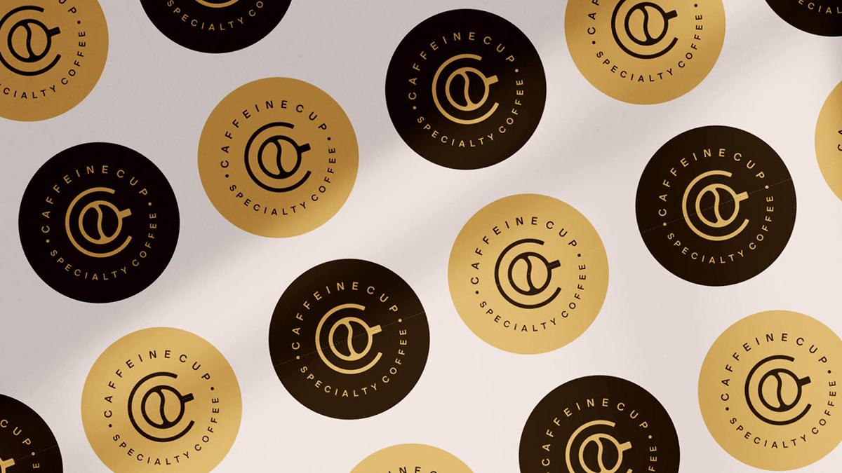 brand identity Coffee coffee shop Food  Logo Design minimal Packaging restaurant visual identity