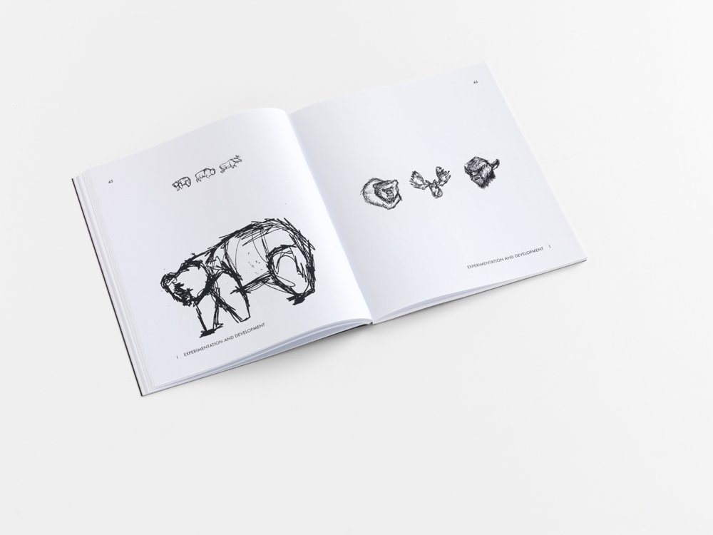 design bear moose Buffalo publication design publication Icon animals madethis girl