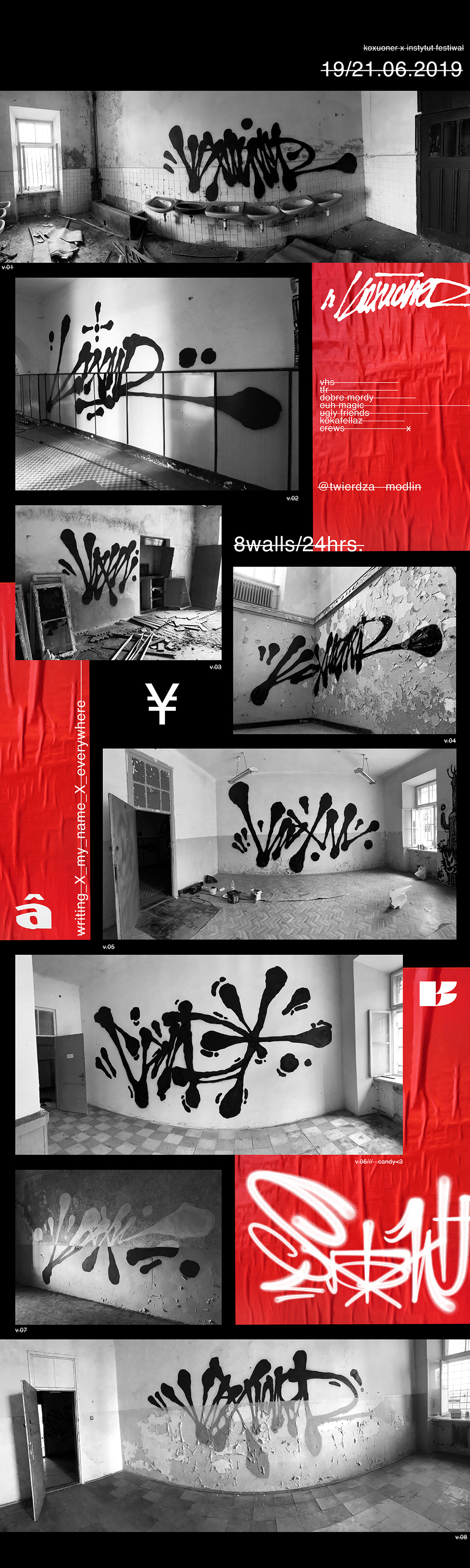 koxu instytut Graffiti design Calligraphy   Handstyle warsaw Military area art