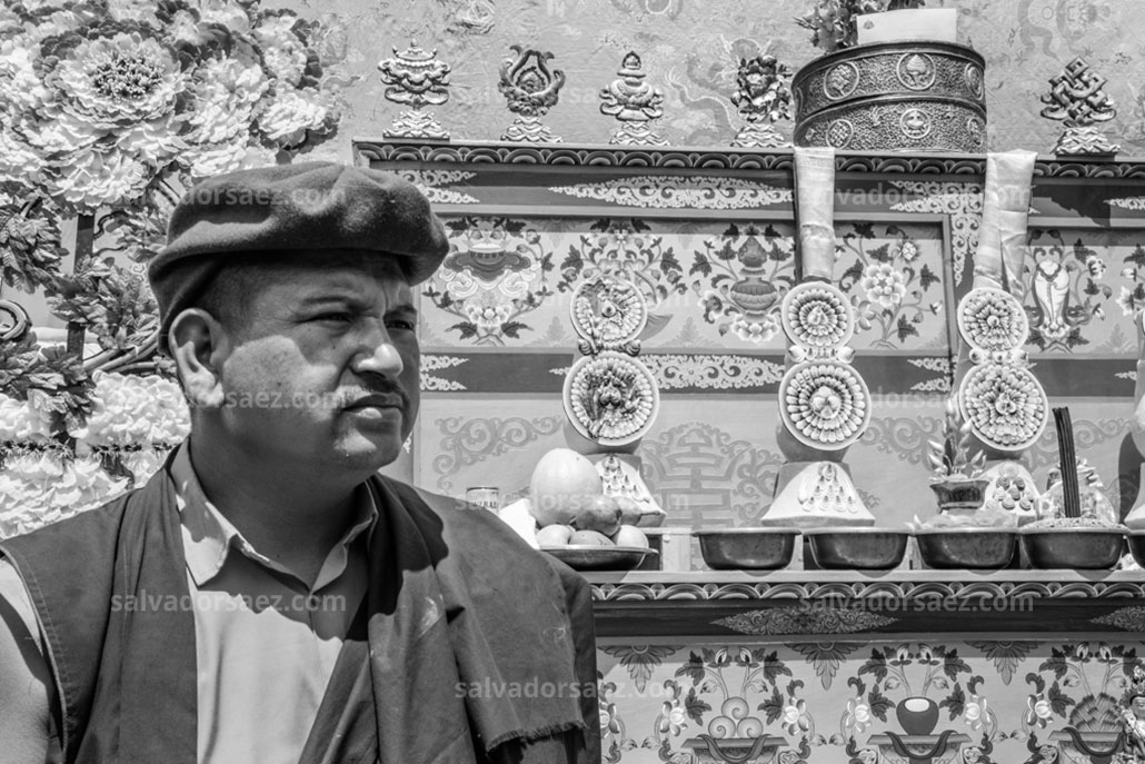 Photography  Fotografia tibet budism bn