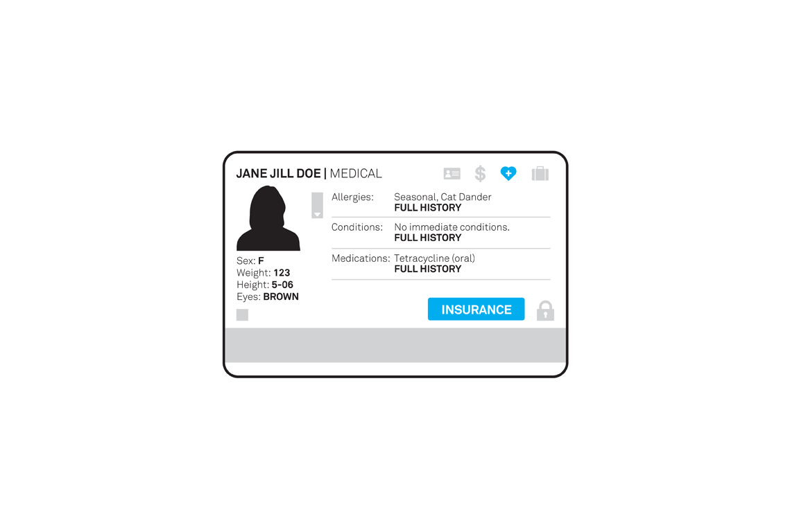 identification card id card ID user experience user interface card national card conceptual