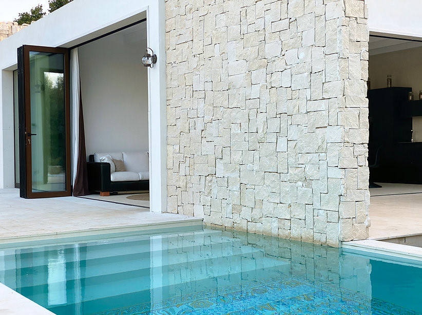 progetto interior design  Villa piscina country house architettura