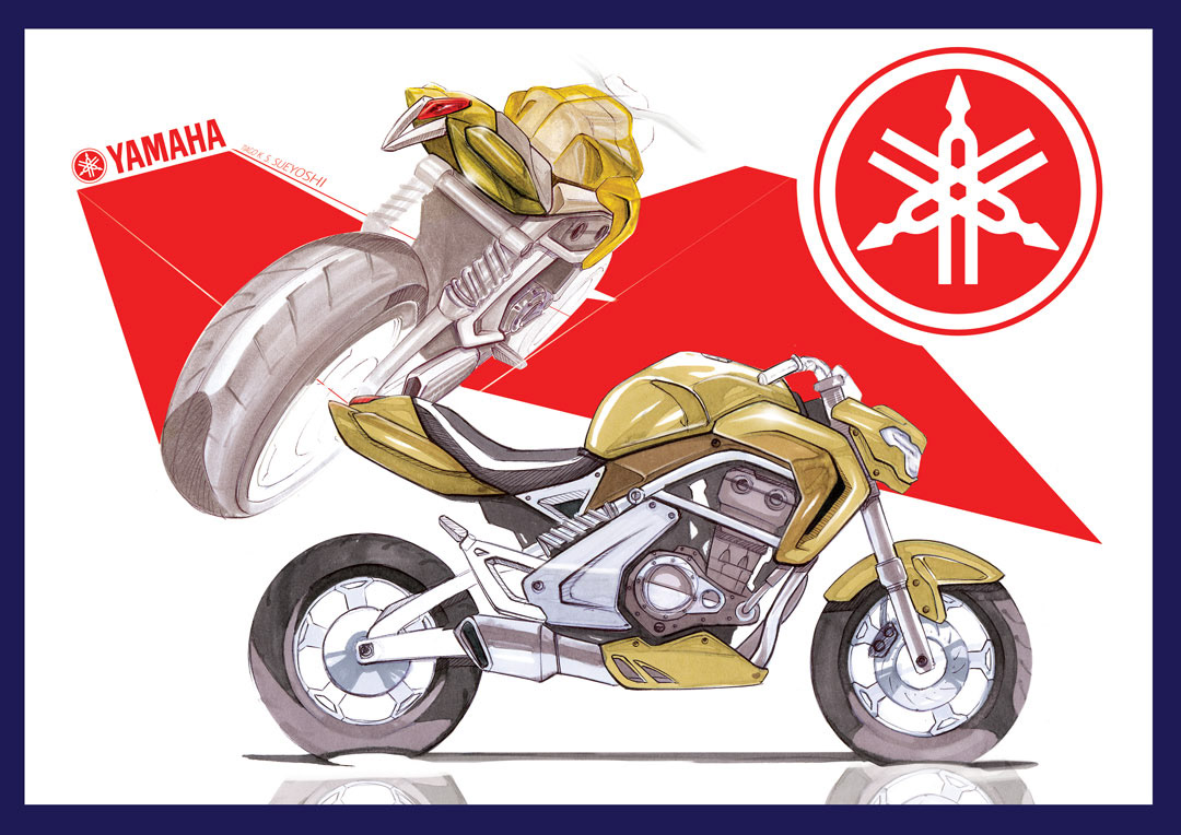 design Transportation Design motorcycle Copic markers Drawing  artwork sketch concept art painting  