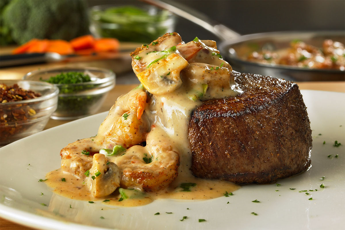 Adobe Portfolio steak  shrimp  Flatbread