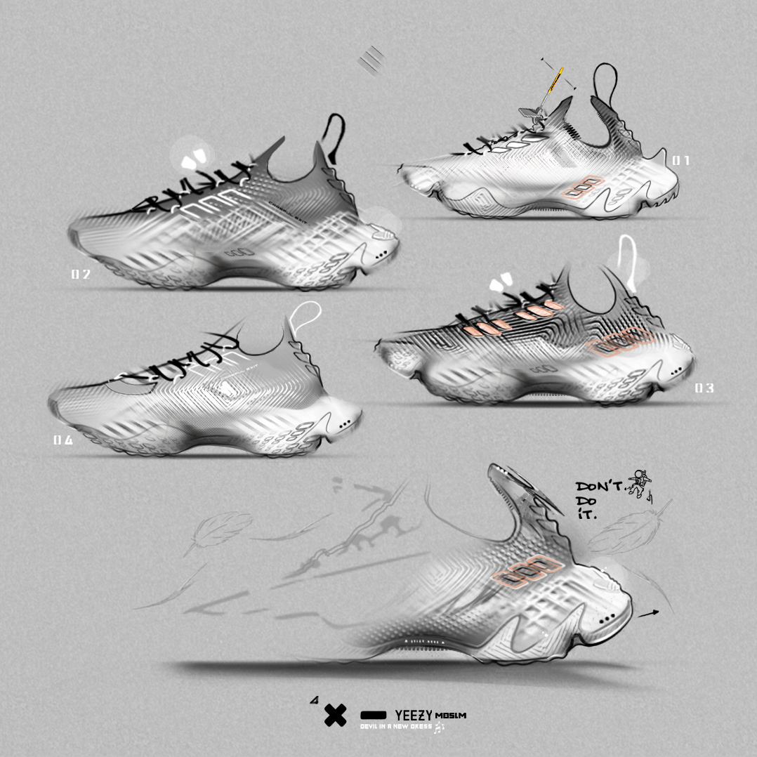 adidas conceptkicks design Digital Art  Drawing  Fashion  footwear shoes sketch Style