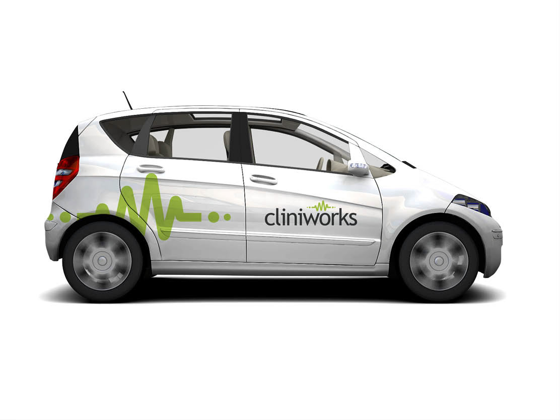 clniworks santz design logo