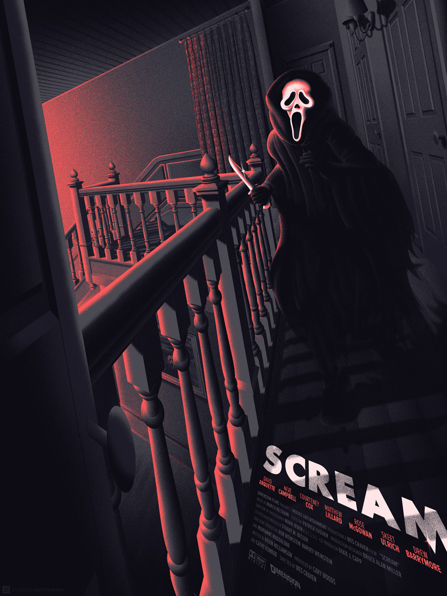Ghostface Scream 1996 Poster