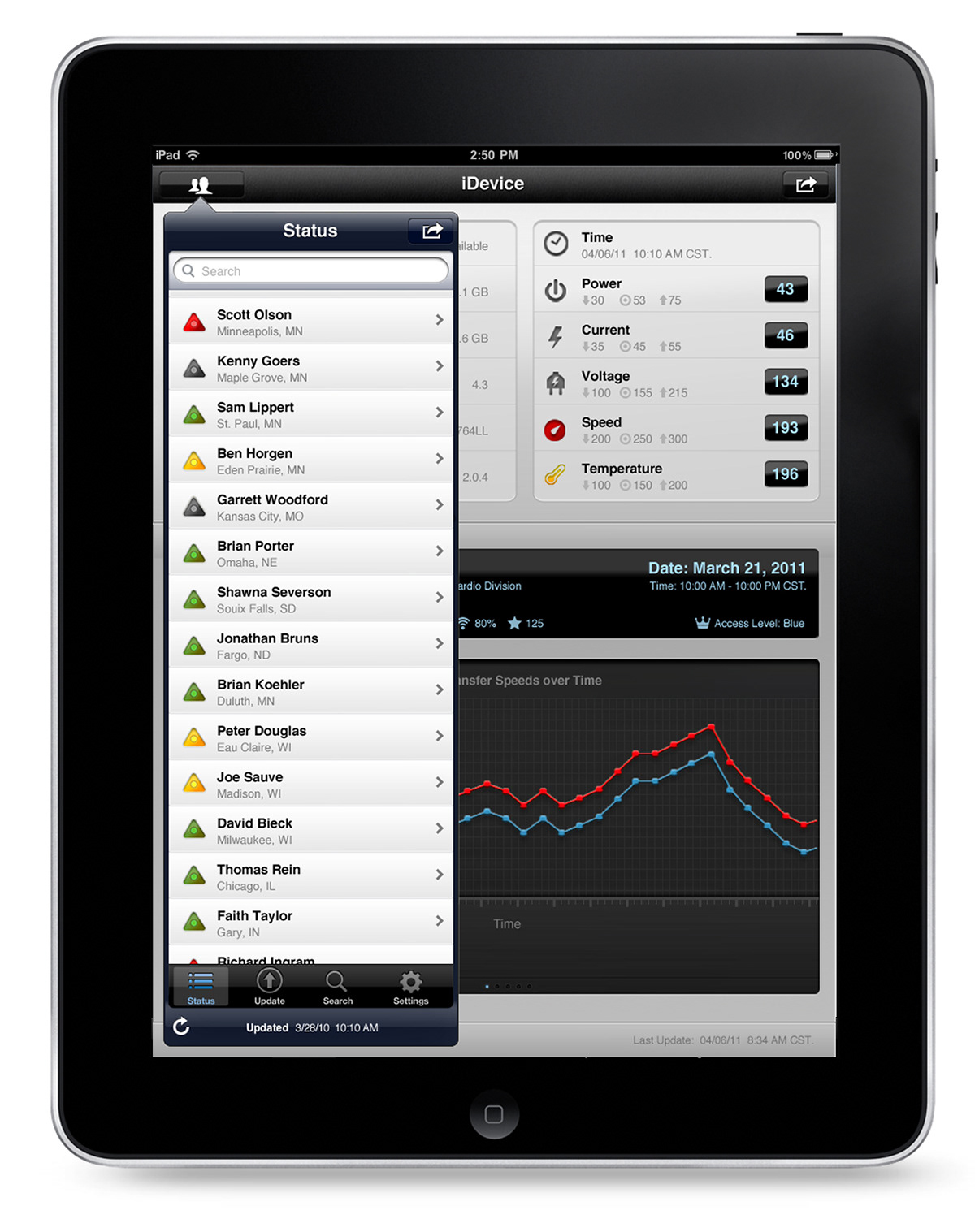 ios iPad app