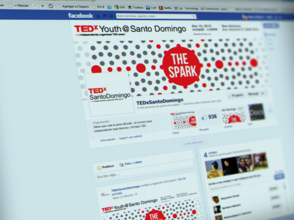 TEDx santo domingo youth The Spark Event print