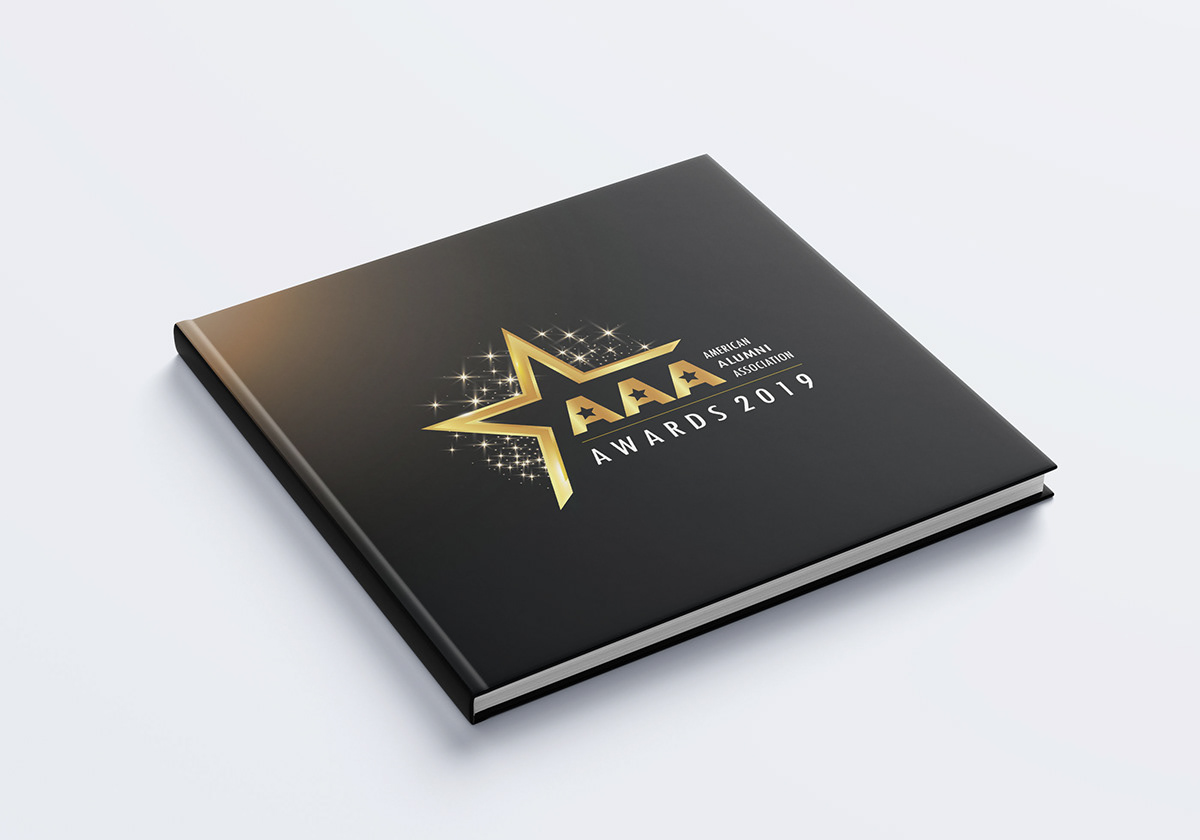 agency book Booklet brochure business clean design award Alumni Association multipage