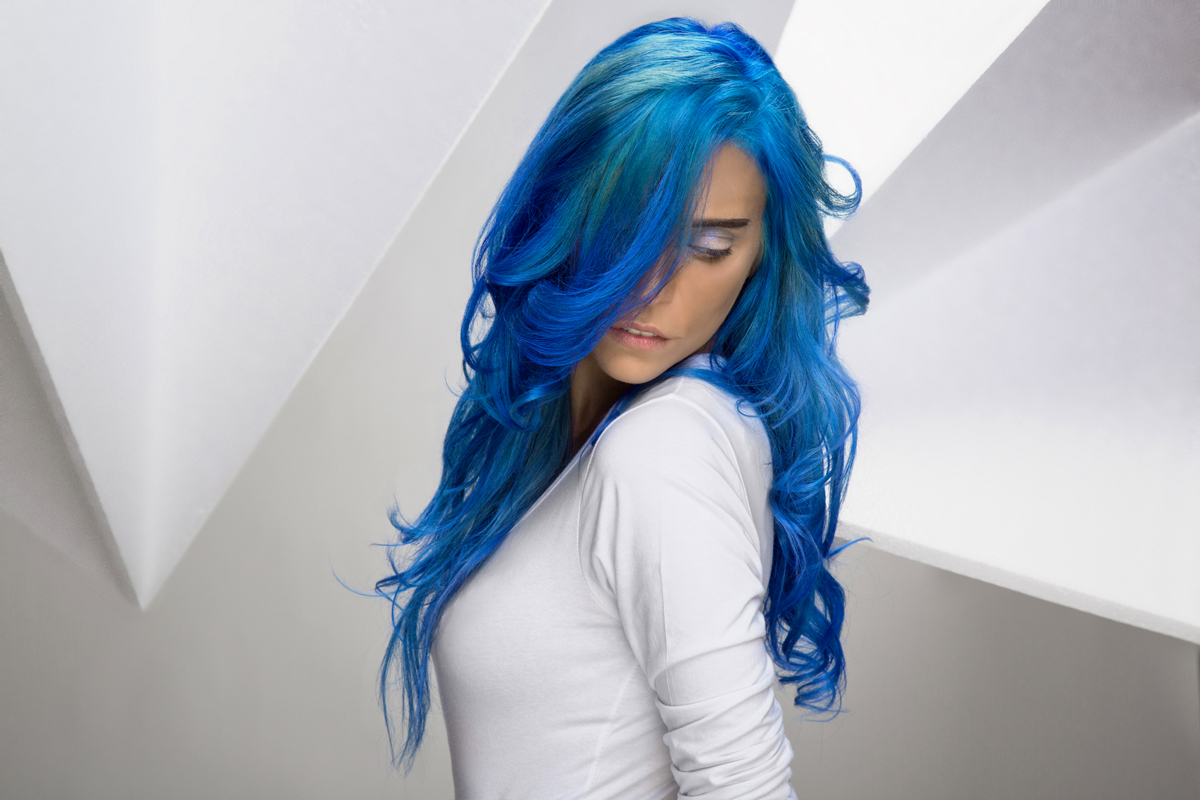 milica shishalica shishalica shades of blue hair design hair coloring