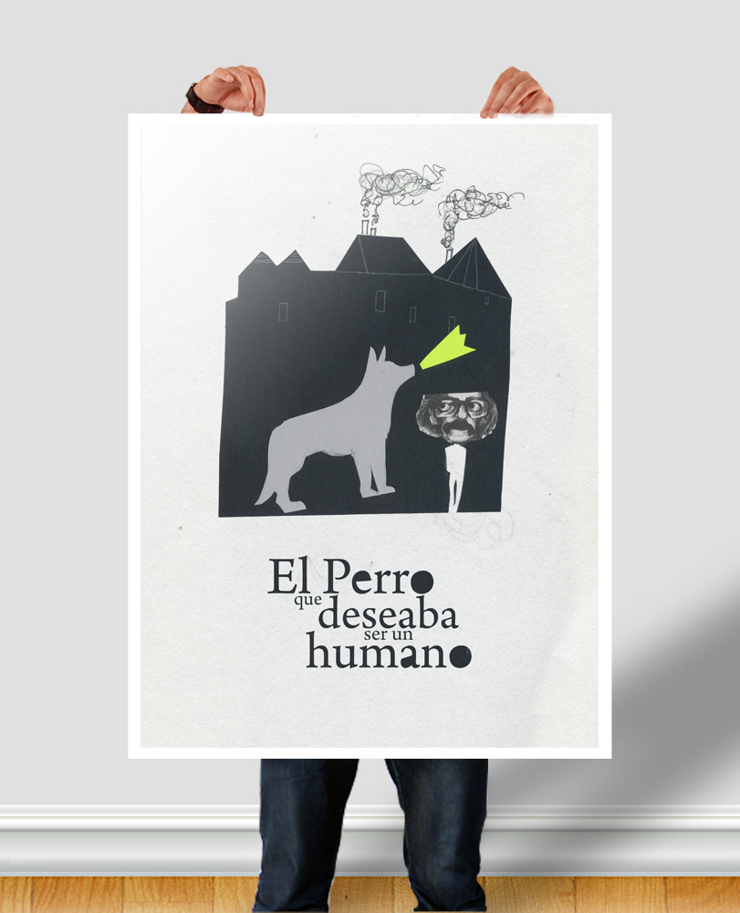 augusto monterroso fabula poster cartel centro isad cuento tale perro deseaba humano fable