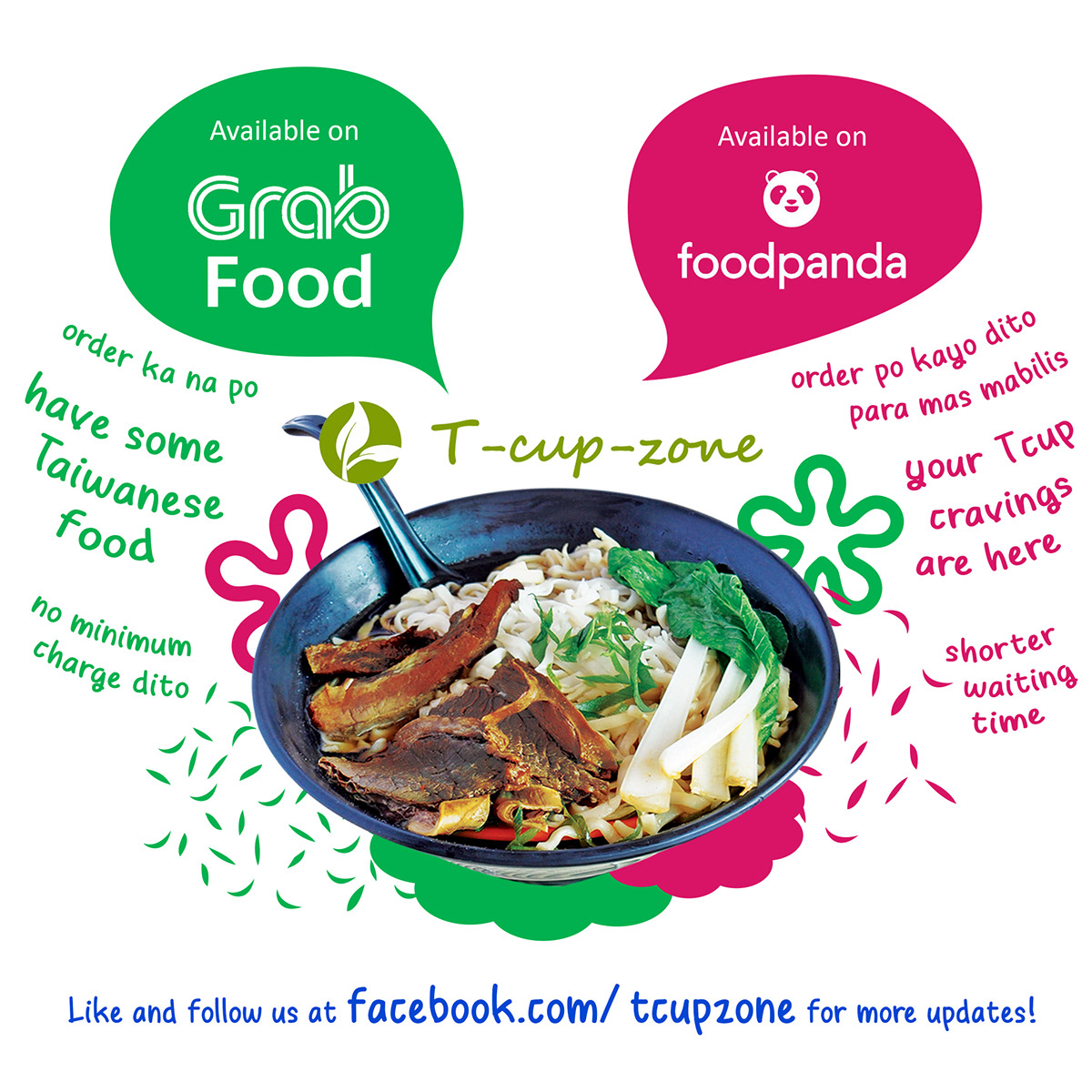 delivery design Food  foodpanda grabfood graphic design  social media