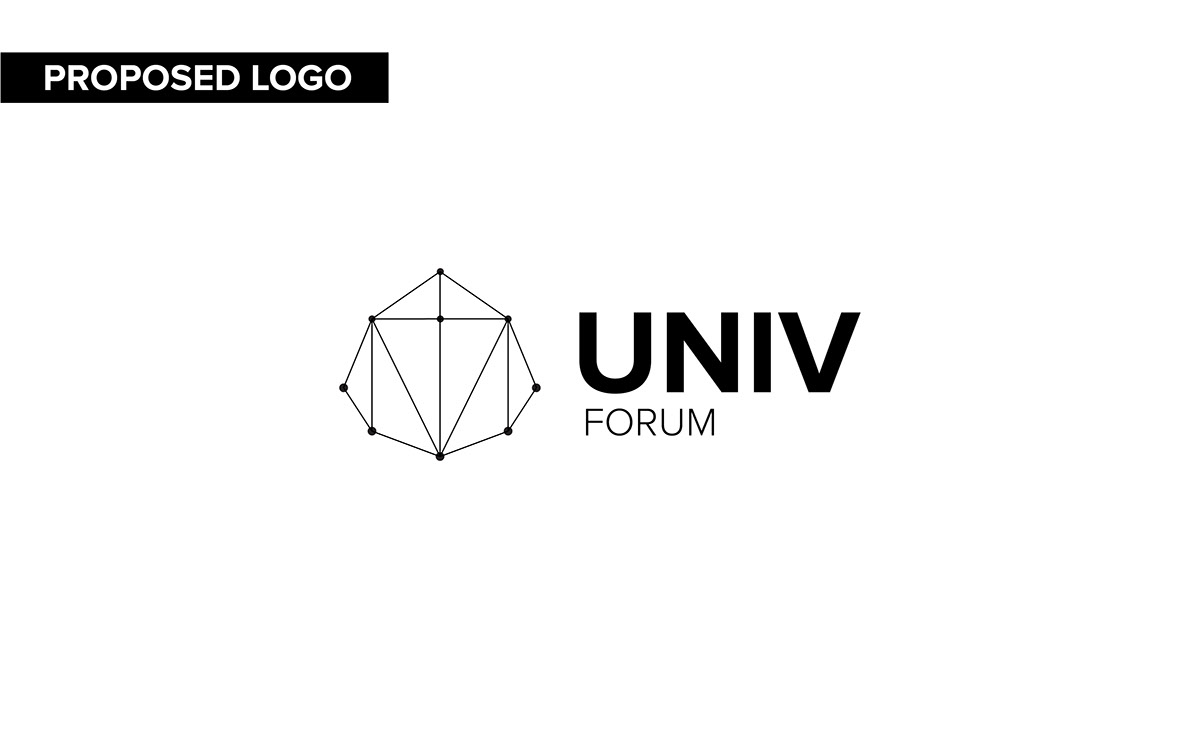 univ forum univ forum Rome holy week logo redesign rebranding Global