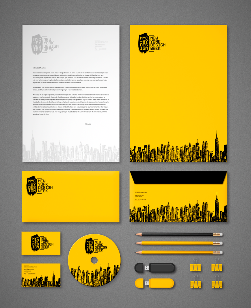 New York NY nyc new york city design week NYCxDesign Logotype Stationery poster merchandising supergraphic Signage yellow taxi pictograms