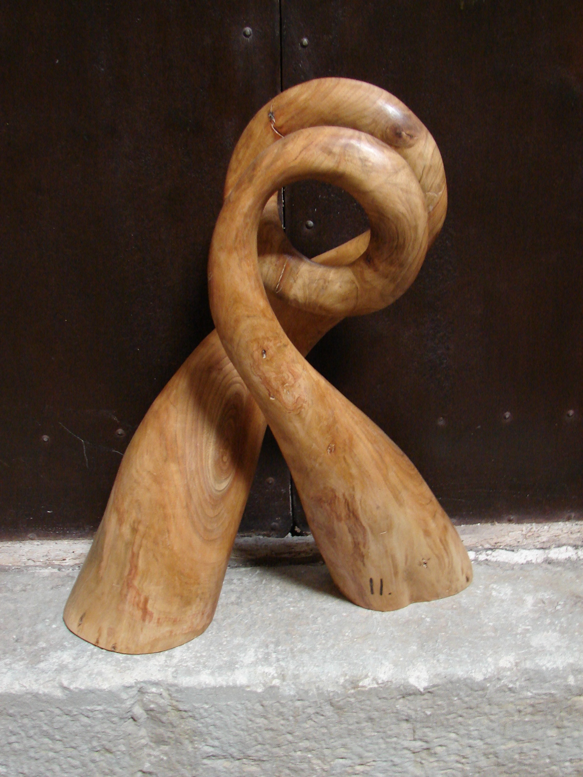 WAXED WOOD wood sculpture