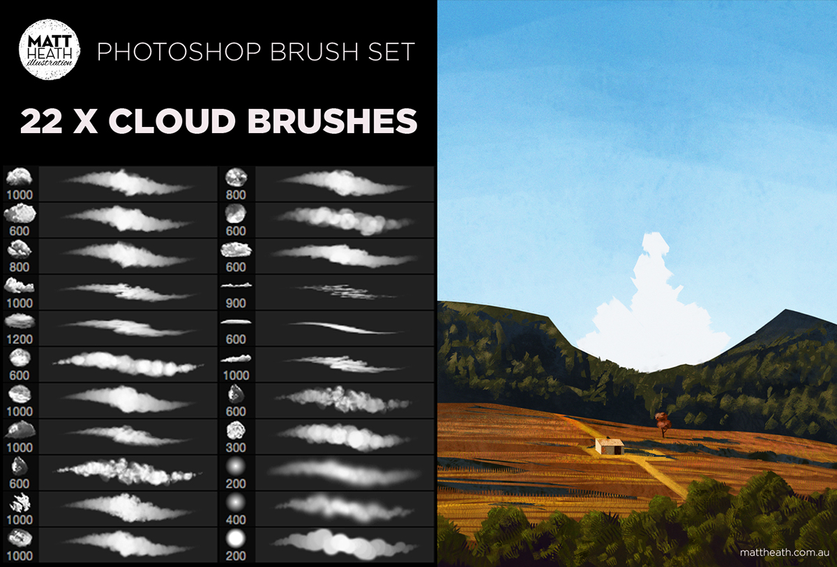 photoshop brushes cloud effects fx painting   digitalart retouching  Photography  Mattepainting