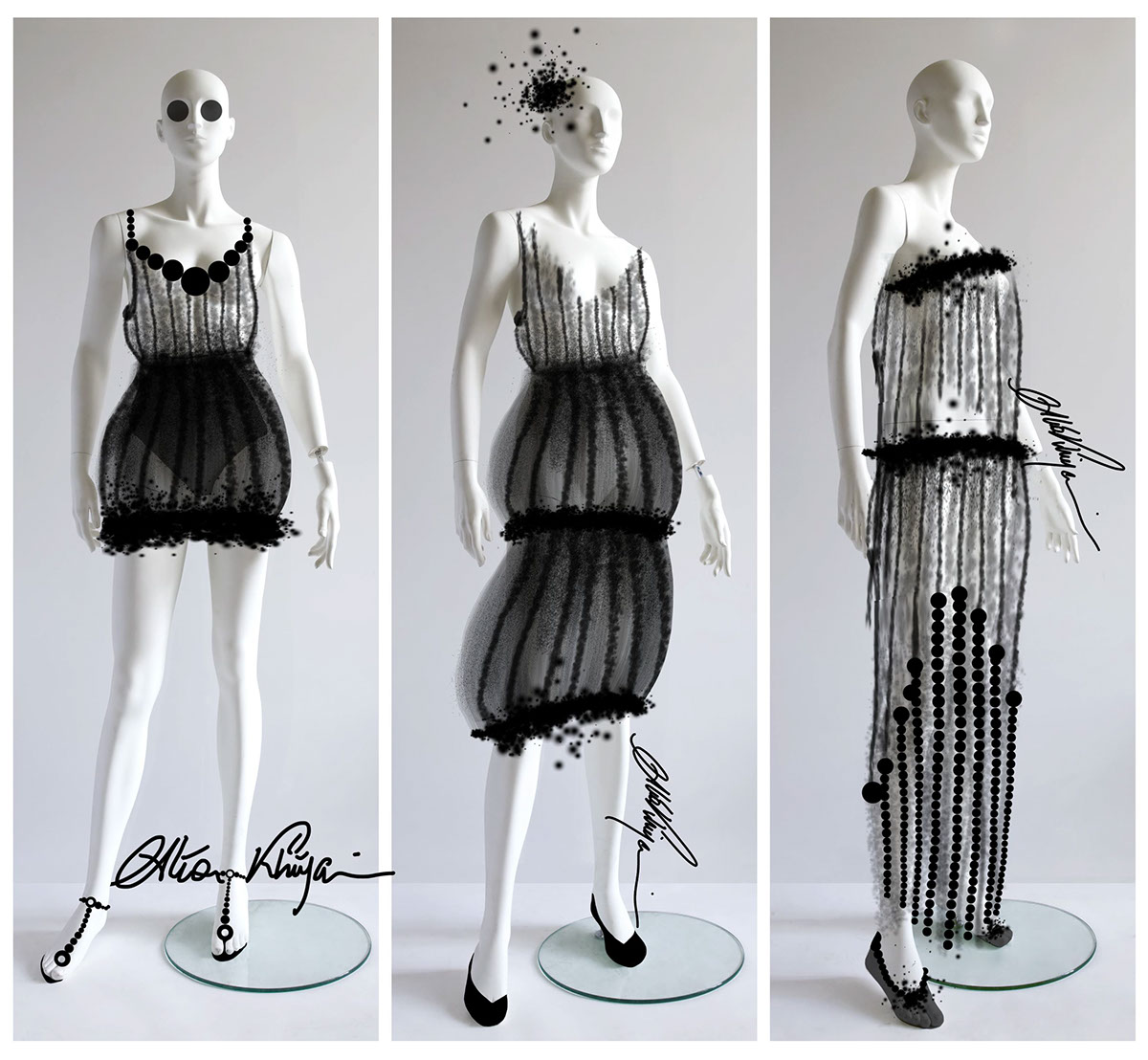 conceptualizing designing fashionista creative black Style Illustation innovation Original
