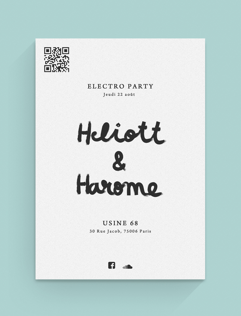 electro print party vector pixel