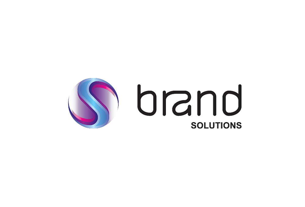 brand solutions face sales marketing   strategy logo Logotype symbol mark vector gradient