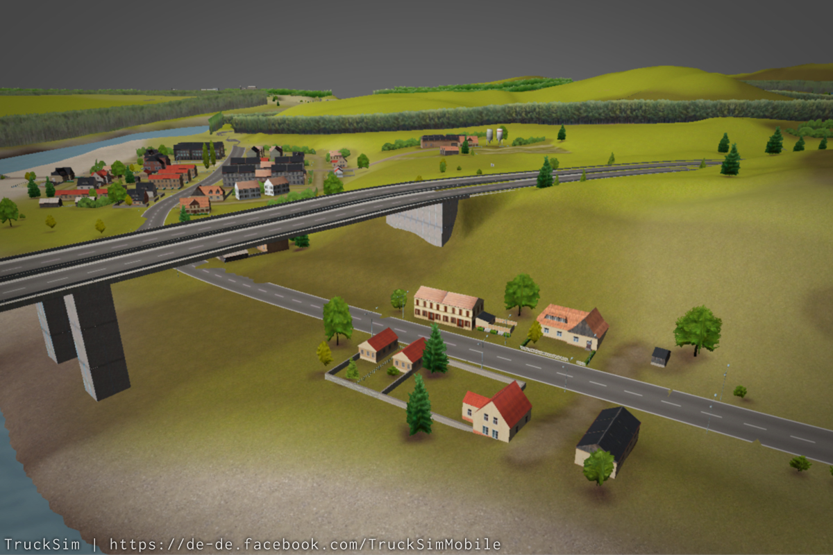 3D-Assets Level Design TruckSim simulator Android/IOS