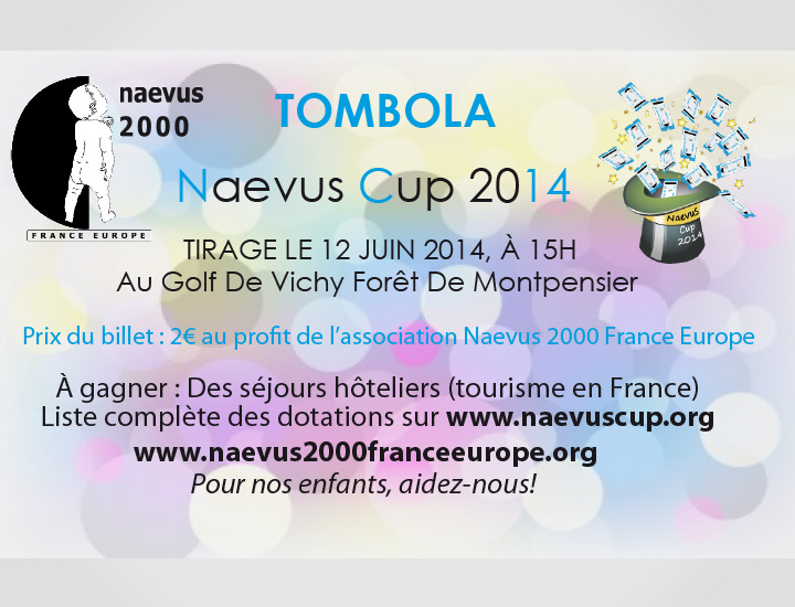 Naevus Cup Ressources graphiques Event tombola Gala naevus