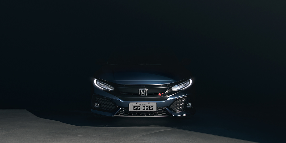 car automotive   rendering Honda HDRI Post Production 3D Civic