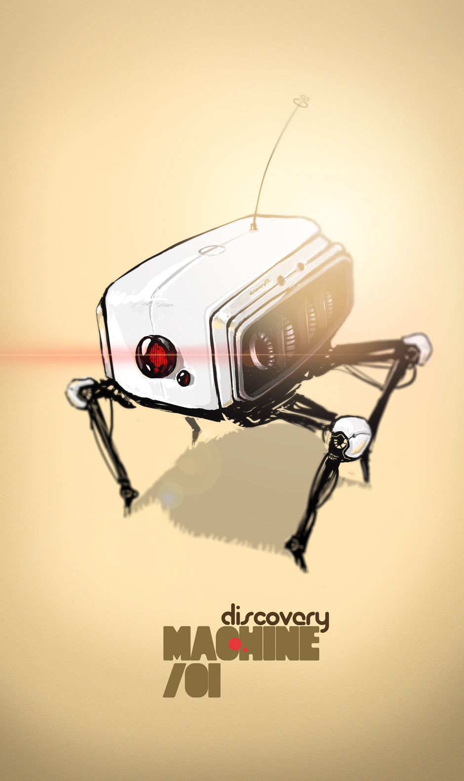 robot photoshop Illustrator illustrations sketch draw colors mouse mummy paint bee poster droid machine wacom