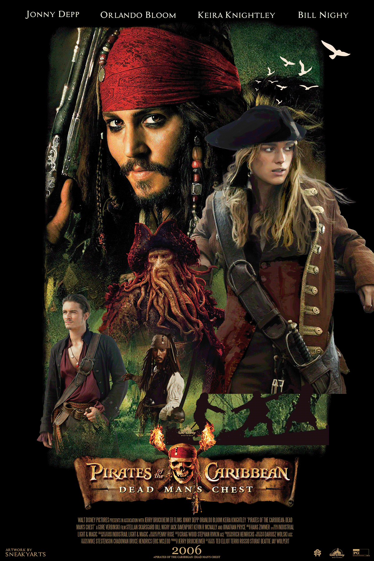 jack sparrow pirate pirates Pirates of the Caribbean poster