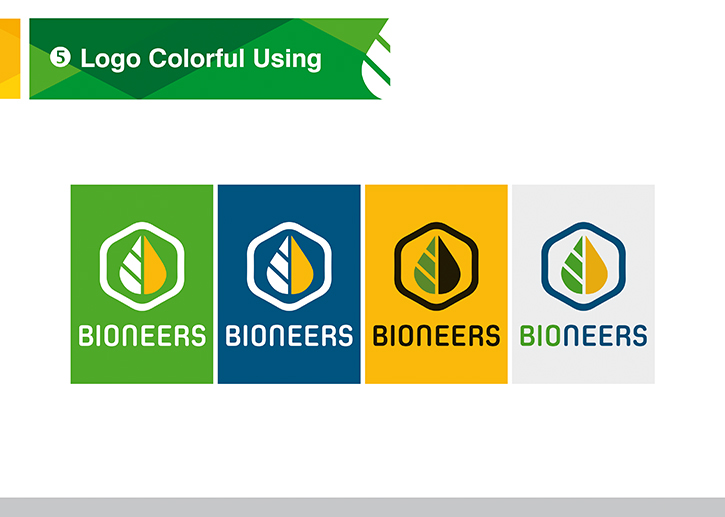 bio fuel Benzene clean green logo brand identity corporate profile Guide guideline
