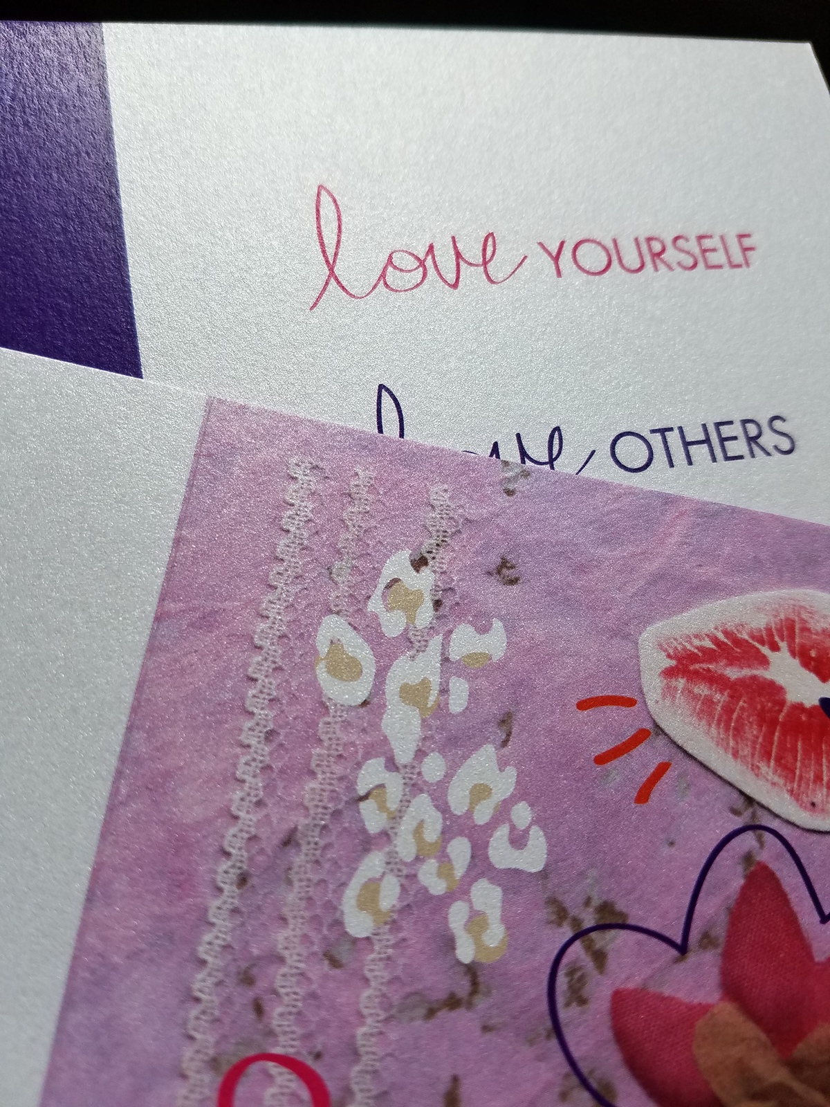greeting cards Valentine's Day Desiree Tomich Valentine's Love paint