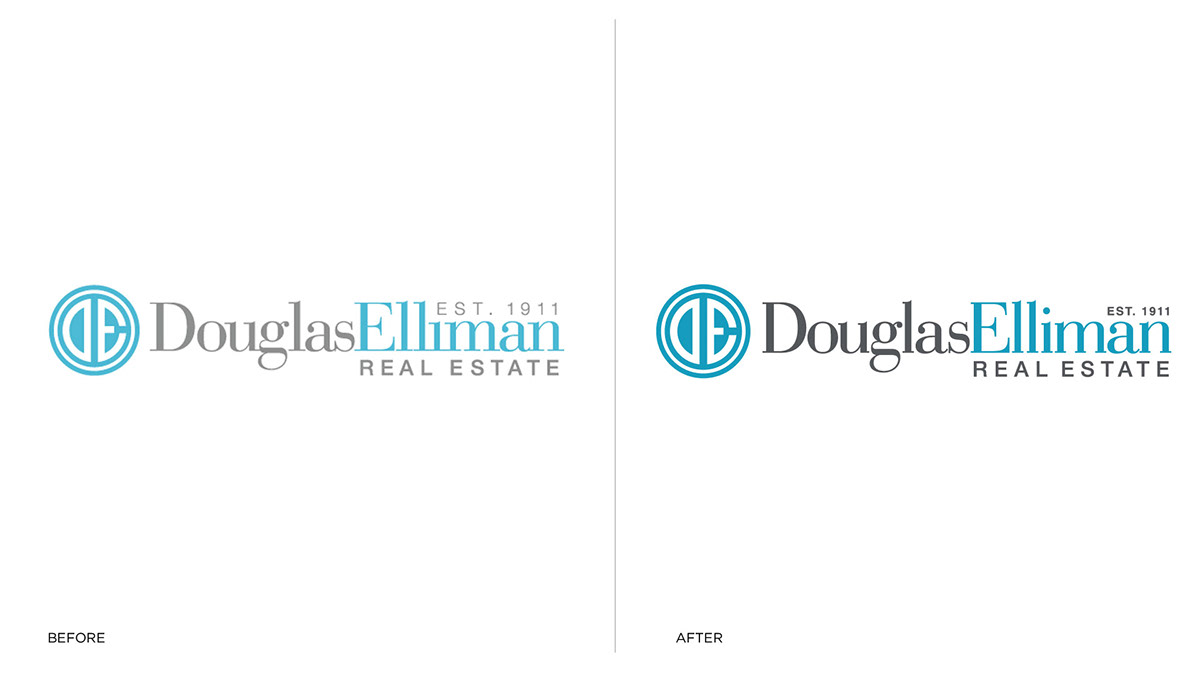 Adobe Portfolio Douglas Elliman graphic design  Logo Design OOH real estate Signage